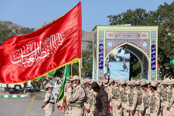 آیین دانش‌آموختگی فراگیران مرکز آموزش مرزبانی خراسان‌ رضوی‎‎