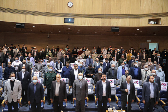 مراسم گرامیداشت شهید حجت‌الاسلام «سیدرضا کامیاب» با حضور رئیس مجلس شورای اسلامی