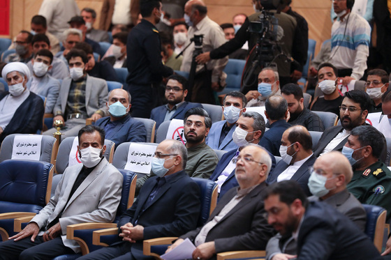 مراسم گرامیداشت شهید حجت‌الاسلام «سیدرضا کامیاب» با حضور رئیس مجلس شورای اسلامی