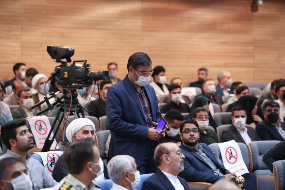 مراسم گرامیداشت شهید حجت‌الاسلام «سیدرضا کامیاب» با حضور رئیس مجلس شورای اسلامی