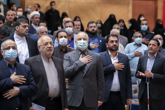 مراسم گرامیداشت شهید حجت‌الاسلام «سیدرضا کامیاب» با حضور رئیس مجلس شورای اسلامی