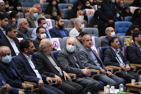 مراسم گرامیداشت شهید حجت‌الاسلام «سیدرضا کامیاب» با حضور رئیس مجلس شورای اسلامی