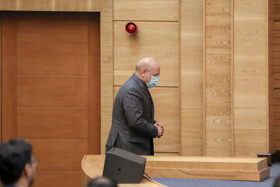 مراسم گرامیداشت شهید حجت‌الاسلام «سیدرضا کامیاب» با حضور رئیس مجلس شورای اسلامی