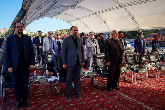 مراسم کلنگ زنی پروژه مشارکتی برج جنوب میدان شهدا
