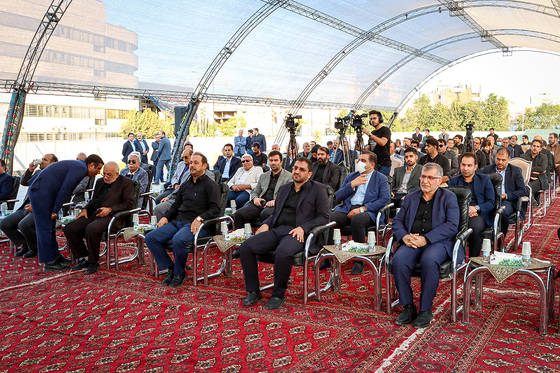 مراسم کلنگ زنی پروژه مشارکتی برج جنوب میدان شهدا