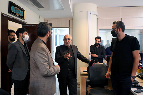 بازدید مدیران شهری از روزنامه شهرآرا به مناسبت روز خبرنگار