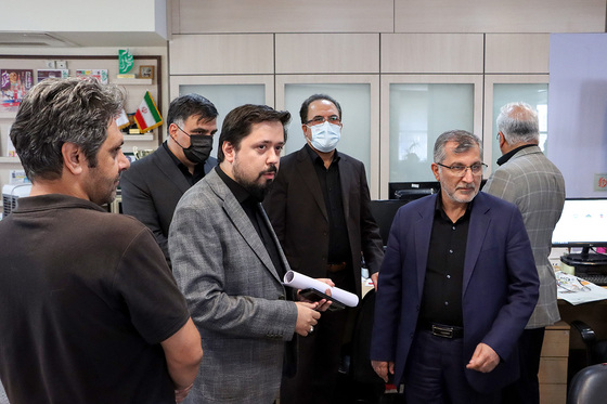 بازدید مدیران شهری از روزنامه شهرآرا به مناسبت روز خبرنگار