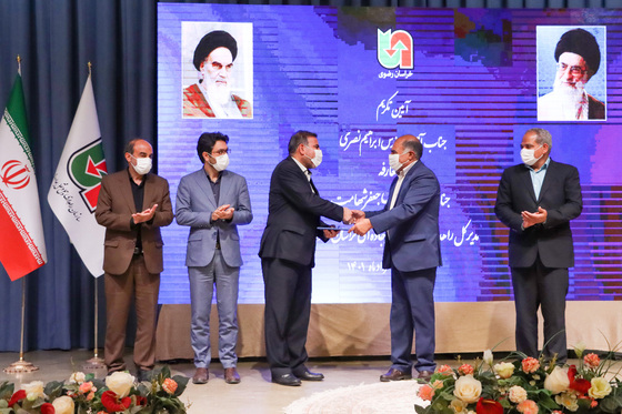مراسم تودیع ومعارفه مدیرکل راهداری و حمل ونقل