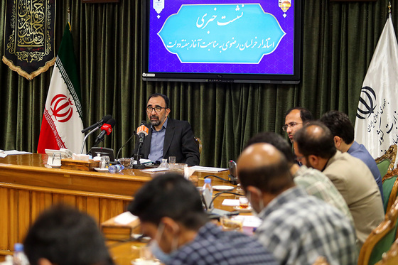 نشست خبری استاندار خراسان رضوی به مناسبت هفته دولت