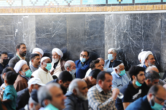 مراسم بزرگداشت سالگرد شهدای دولت در مسجد گوهر شاد