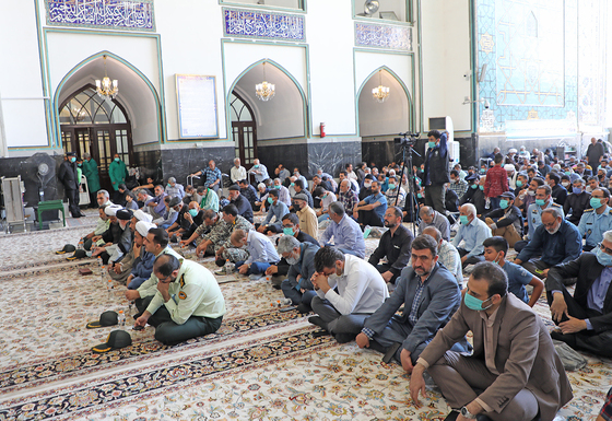 مراسم بزرگداشت سالگرد شهدای دولت در مسجد گوهر شاد