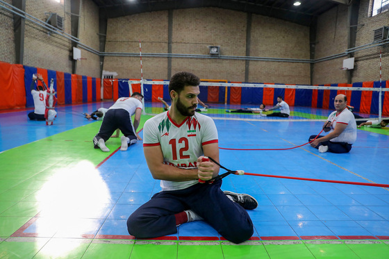اردوی تیم ملی والیبال نشسته در مشهد