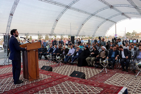 آیین بازگشایی و افتتاح بلوار بصیرت