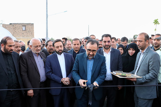 آیین بازگشایی و افتتاح بلوار بصیرت