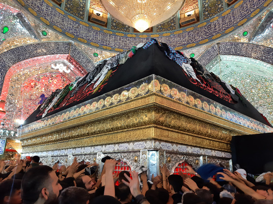 حرم حضرت علی(ع) در آستانه اربعین حسینی