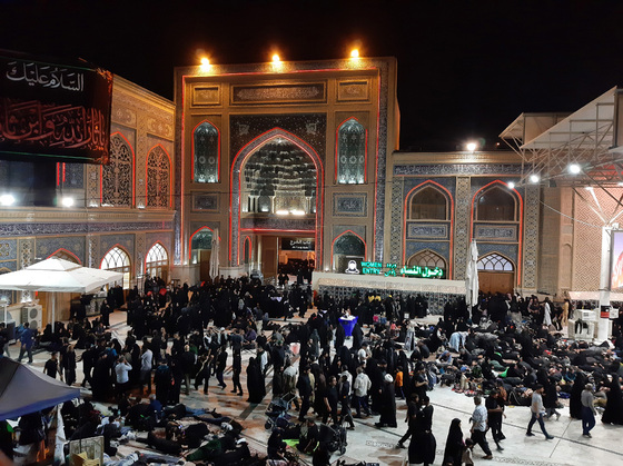 حرم حضرت علی(ع) در آستانه اربعین حسینی