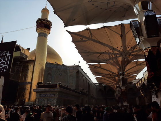 حرم حضرت علی(ع) در آستانه اربعین حسینی