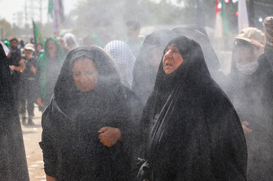 نذر آب در مسیر کربلا