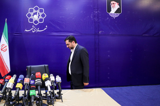 دومین نشست خبری سید عبدالله ارجائی شهردار مشهد