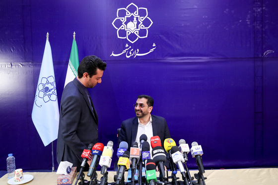 دومین نشست خبری سید عبدالله ارجائی شهردار مشهد
