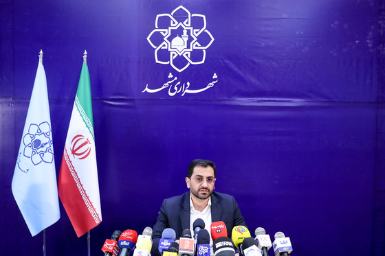دومین نشست خبری سید عبدالله ارجائی شهردار مشهد