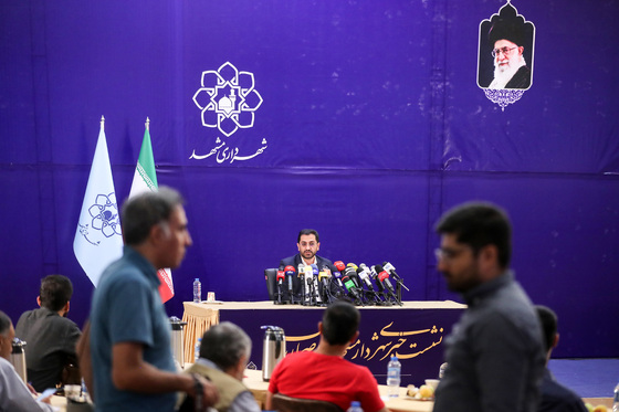 دومین نشست خبری سید عبدالله ارجائی شهردار مشهد