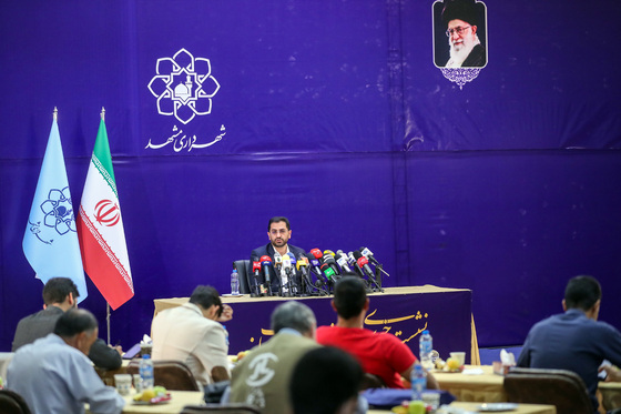 دومین نشست خبری سید عبدالله ارجائی شهردار مشهد