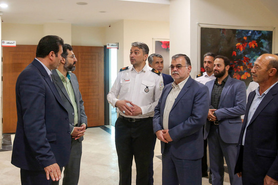 رژه ناوگان خودرویی آتش نشانی مشهد