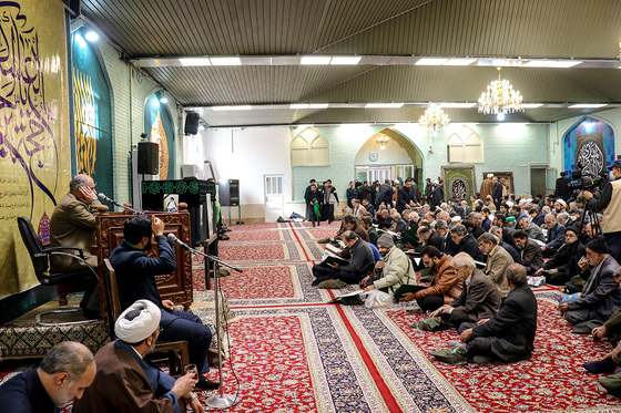 تشییع پیکر حجت الاسلام سید جعفر طباطبایی در مشهد
