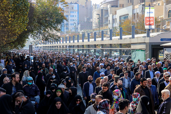 تشییع پیکر حجت الاسلام سید جعفر طباطبایی در مشهد
