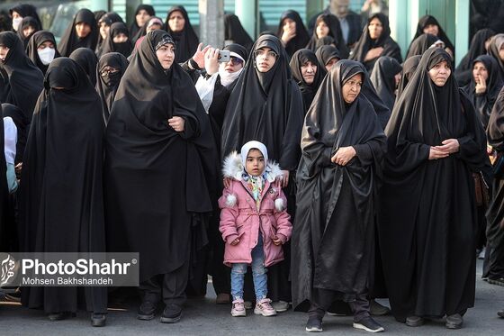 تشییع پیکر شهید مدافع امنیت «حسن براتی» در مشهد