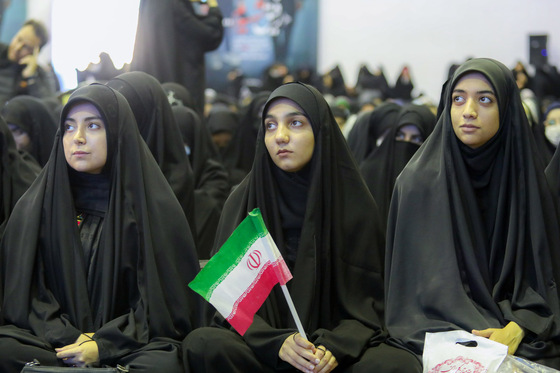 اجتماع دانشجویان بسیجی در دانشگاه فردوسی