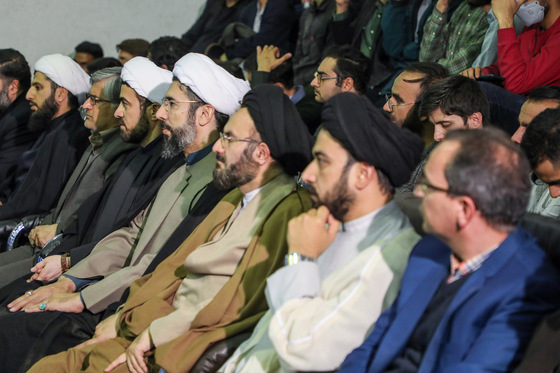اجتماع دانشجویان بسیجی در دانشگاه فردوسی