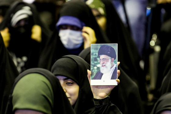 اجتماع دانشجویان بسیجی در دانشگاه فردوسی