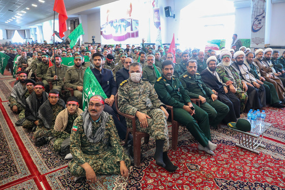 همایش باشکوه حضور و اقتدار بسیجیان