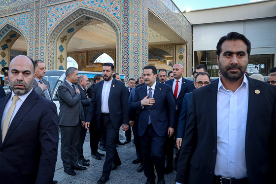سفر نخست وزیر عراق به مشهد مقدس
