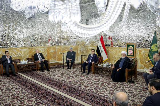 سفر نخست وزیر عراق به مشهد مقدس