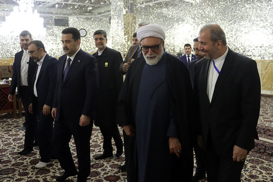 سفر نخست وزیر عراق به مشهد مقدس