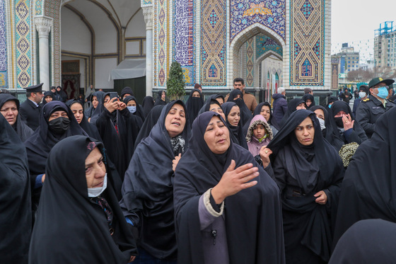 تشییع شهید مرزبانی