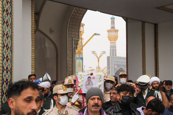 تشییع شهید مرزبانی