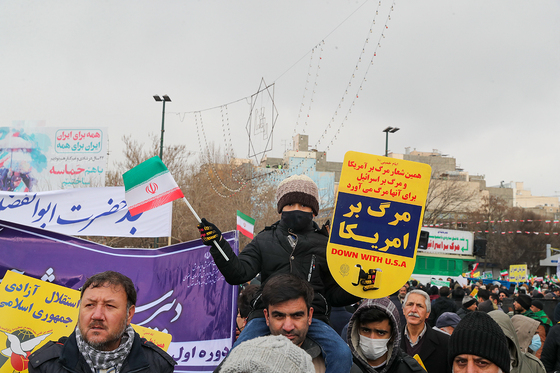 راهپیمایی 22 بهمن در مشهد