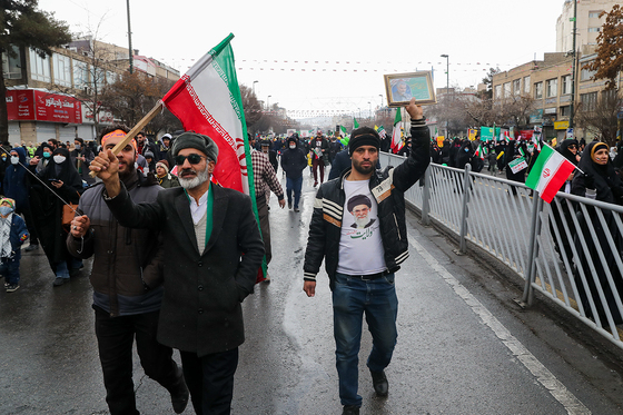 راهپیمایی 22 بهمن در مشهد