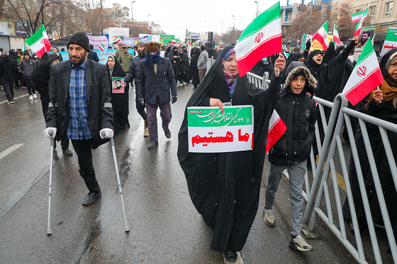 راهپیمایی 22 بهمن در مشهد