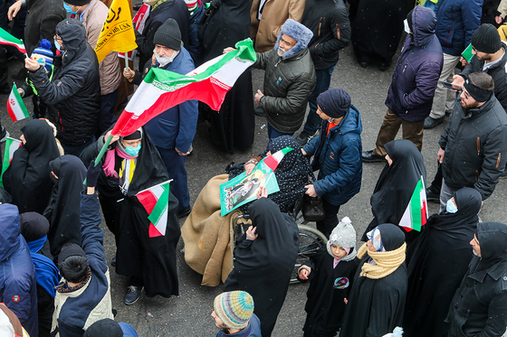 راهپیمایی 22 بهمن در مشهد
