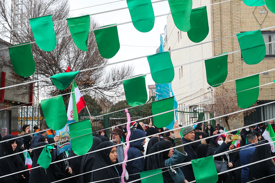راهپیمایی 22 بهمن در مشهد
