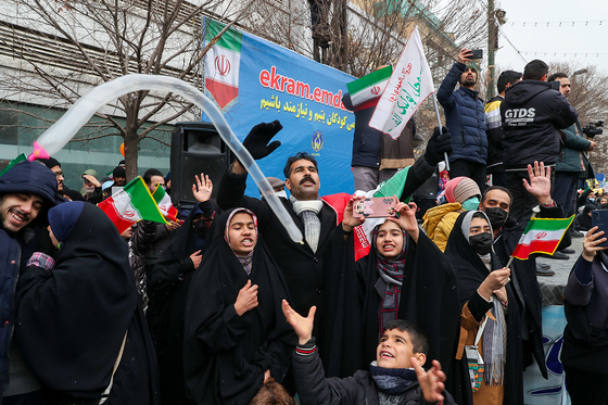 راهپیمایی 22 بهمن در مشهد