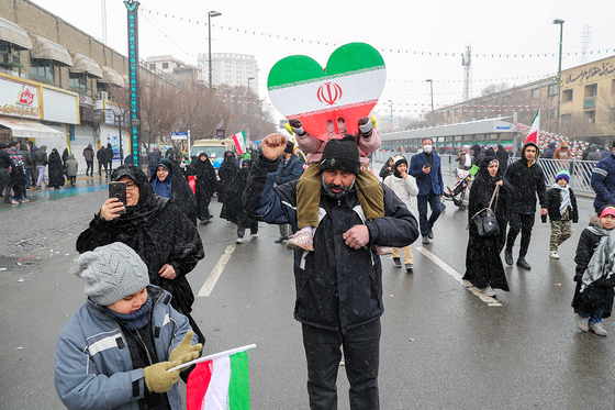 راهپیمایی 22 بهمن در مشهد