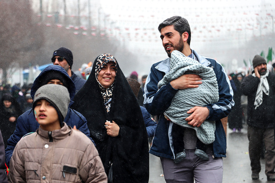 راهپیمایی 22 بهمن در مشهد 3