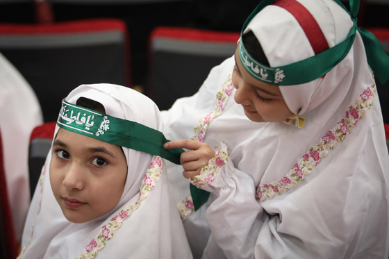  مراسم اختتامیه عهد کودکان دبستانی با حاج قاسم سلیمانی