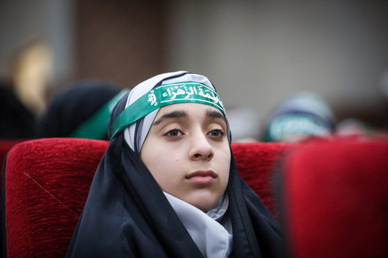  مراسم اختتامیه عهد کودکان دبستانی با حاج قاسم سلیمانی